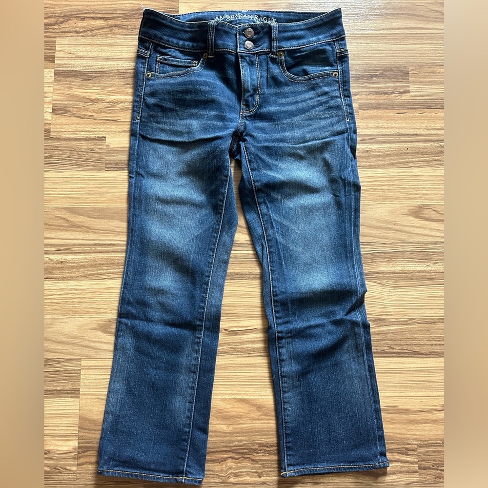 American Eagle Outfitters Artist Crop Capris Jeans